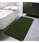B BENRON Bathroom Runner Rugs 36x24, Extra Soft and Absorbent Bath Mats, Non-Slip Shaggy Bath Rug...