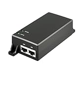 Gigabit PoE Injector 48V 15W, IEEE802.3af Power Over Ethernet PoE Adapter, Single Port PoE Power ...