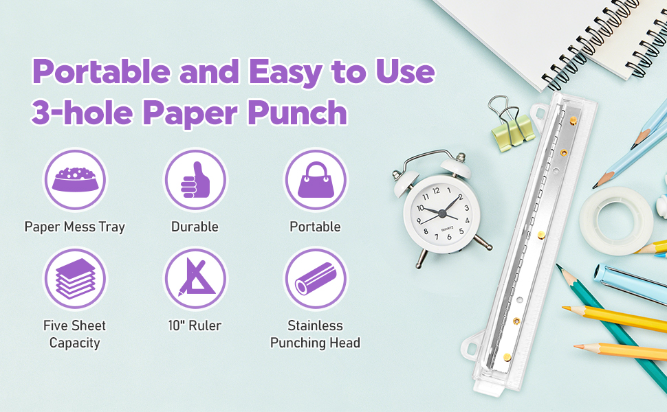 three hole punch