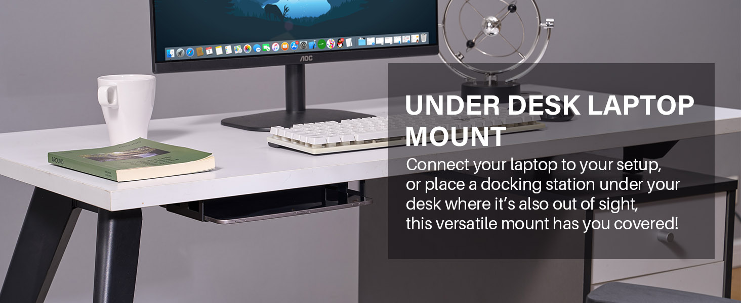 Under Desk Laptop Storage Mount