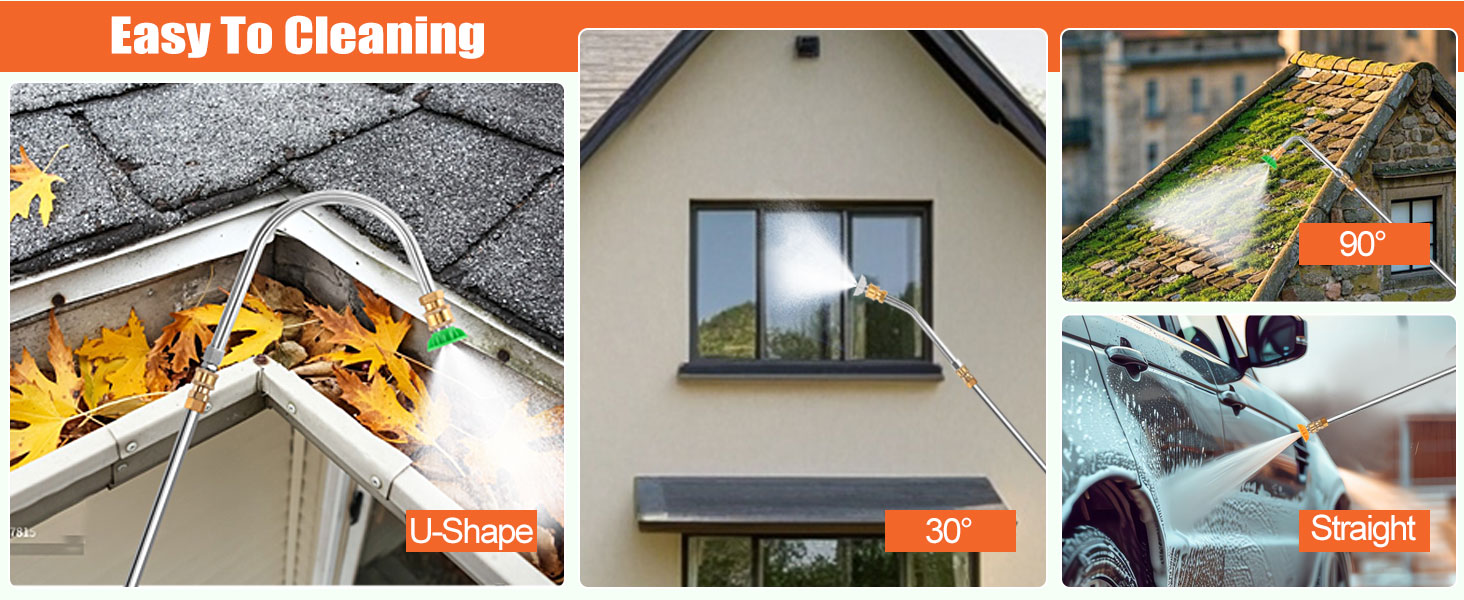 9 FT Pressure Washer Extension Wand