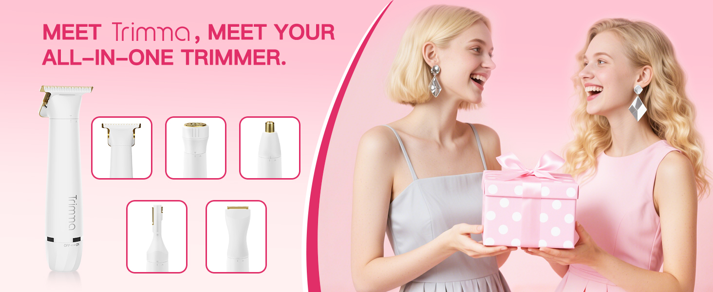 wet &amp;amp;dry trimmer for women