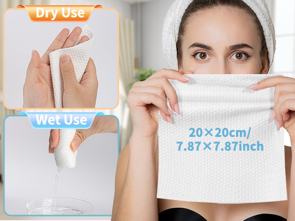 Lint-Free Face Towelettes 