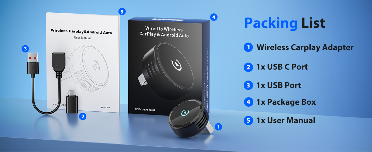 wireless carplay adapter for android