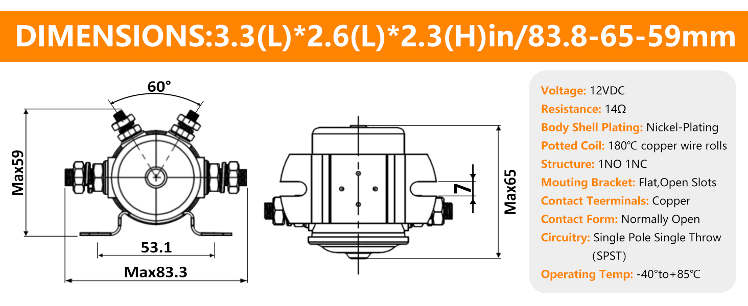 Continuous Duty Solenoid