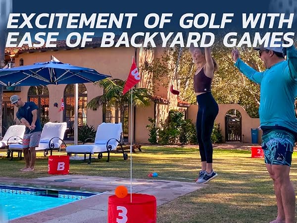 The excitement of golf with the ease of backyard games