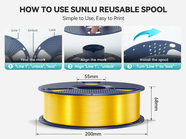 sunlu shiny silk pla plus Filament 1.75mm 3d printer filament sunlu filament 1kg silk filament