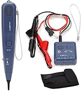 Network Cable Tester Handheld Telephone Line Finder Audio Generator Cable Detector Locator with T...