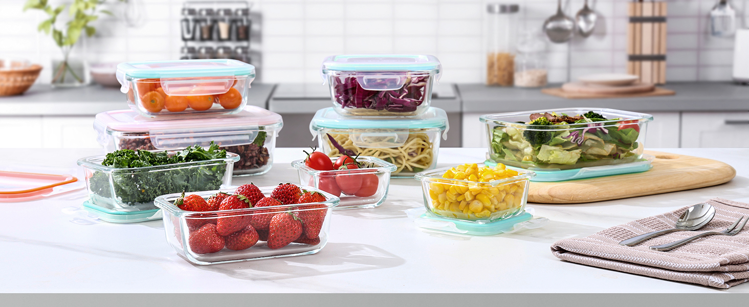 glass food storage containers
