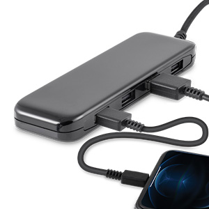 4 USB-A Ports on Power Strip