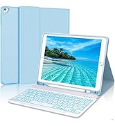 iPad Keyboard Case 9.7 inch for iPad 6th Generation(2018)/iPad 5th Gen(2017)/iPad Air 2&amp;1/iPad Pr...