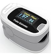 CONTEC CMS50NA Pulse Oximeter Fingertip Blood Oxygen Saturation Monitor SpO2 and PR Value Wavefor...