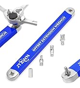 JTZWN Offset Extension Wrench, 15 Inch Impact Ready Offset Extension Wrench Set, with 1/2