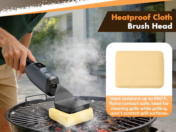 electric bbq grill brush