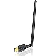 USB Bluetooth 5.1 Adapter for PC,USB Bluetooth EDR Dongle Long Range (492Fts) Receiver & Transmit...