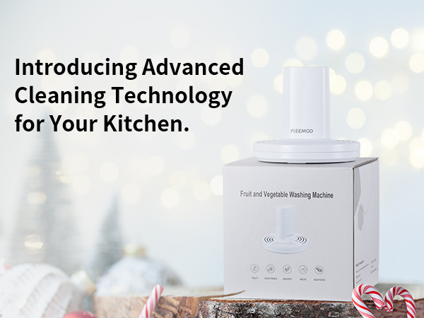 FIEEMOO Fruit and Vegetable Cleaning Machine