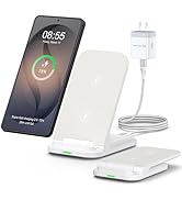 Samsung S26 Ultra Wireless Charger Stand 15W Foldable Android Phone Wireless Charger Station for ...