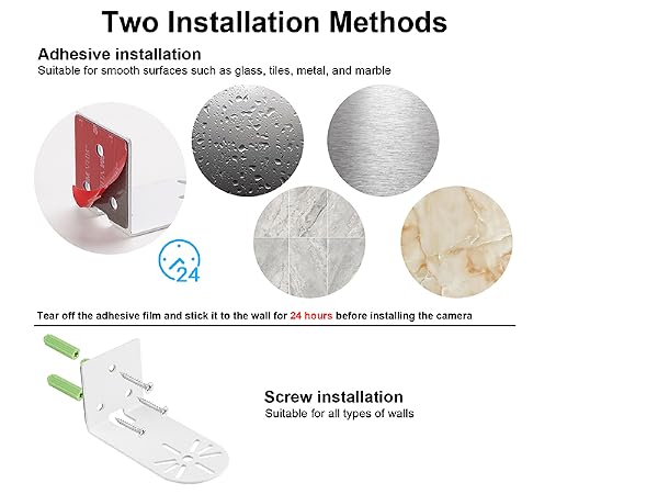 Adhesive Metal Wall Mount for Wyze Cam Pan