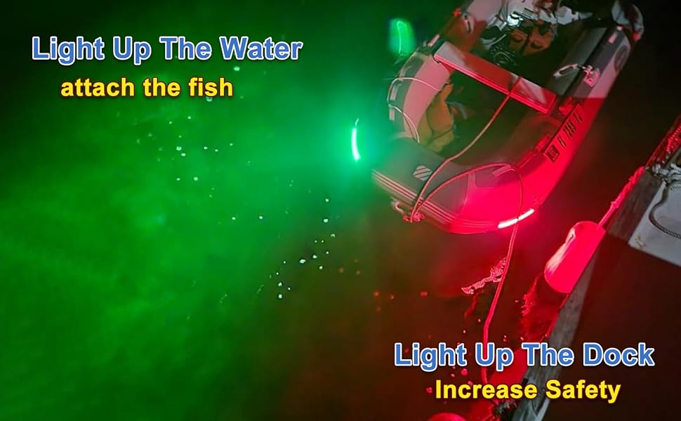 Super Bright, light up the dock