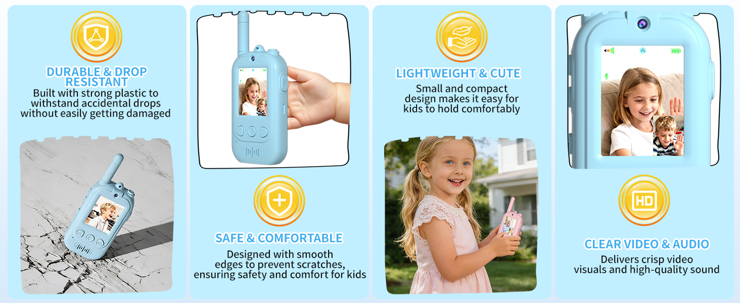 Durable lightweight cute todys with clear video &amp;amp; audio
