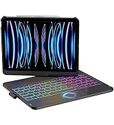 Touchpad Keyboard Case for iPad Pro 11 4th/3rd/2nd/1st Gen, (2022/2021/2020/2018),iPad Air 5th/4t...