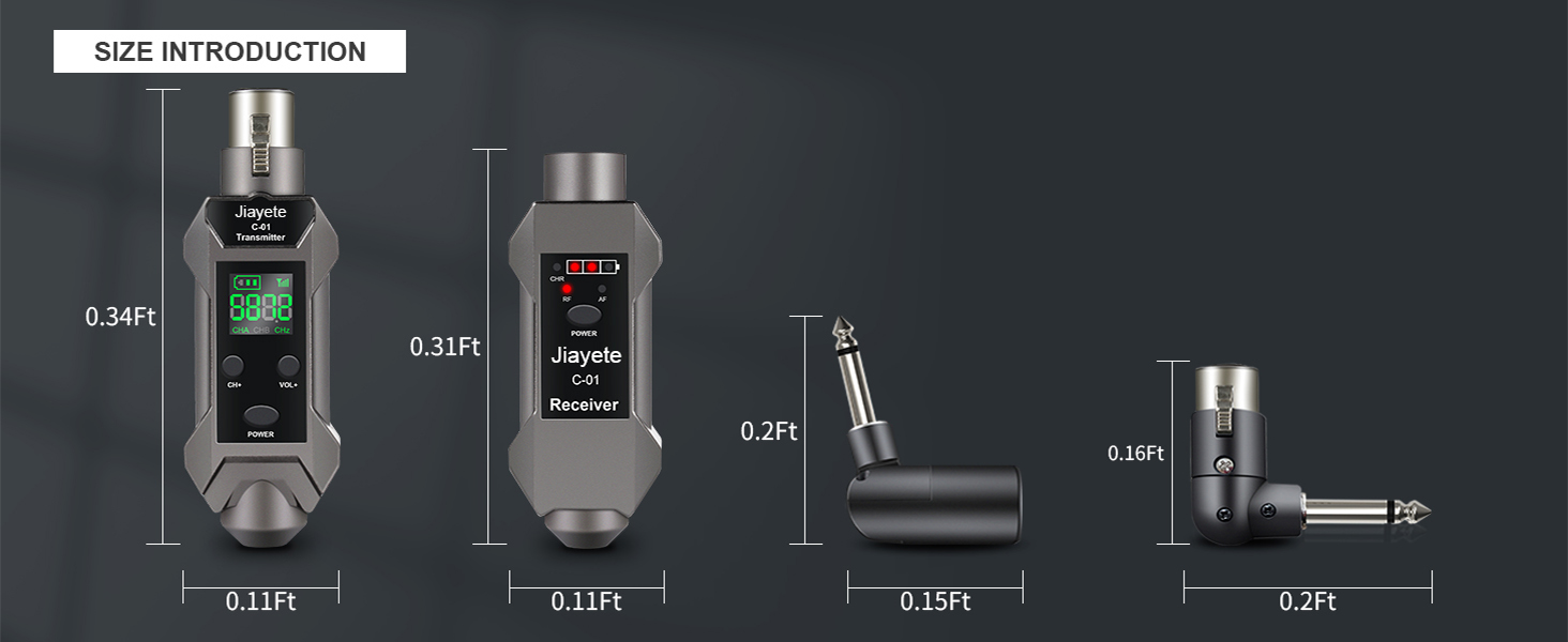 Wireless Microphone transmitter&Receiver