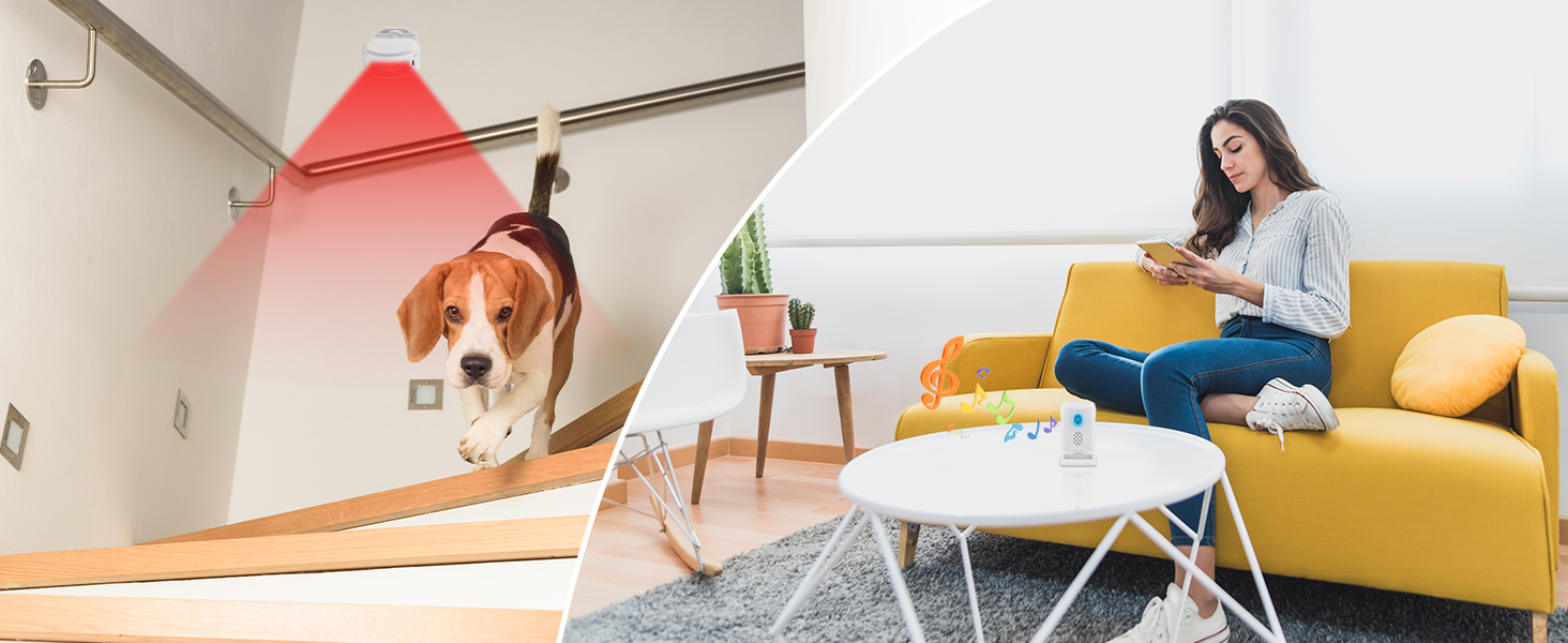 motion sensor alarm chime alert motion sensor doorbell rings when customers walks in