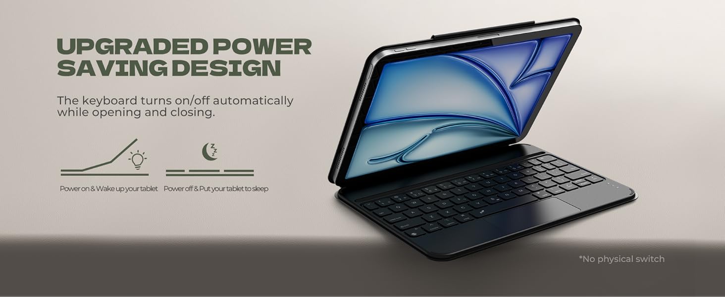 Dexnor Keyboard Case for iPad Pro 11 inch 4th/3rd/2nd/1st Gen