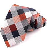 Bawnhaw Men Skinny Plaid Tie, Women Youth 2.75 inch Modern Necktie for Business, Wedding &amp; Casual...