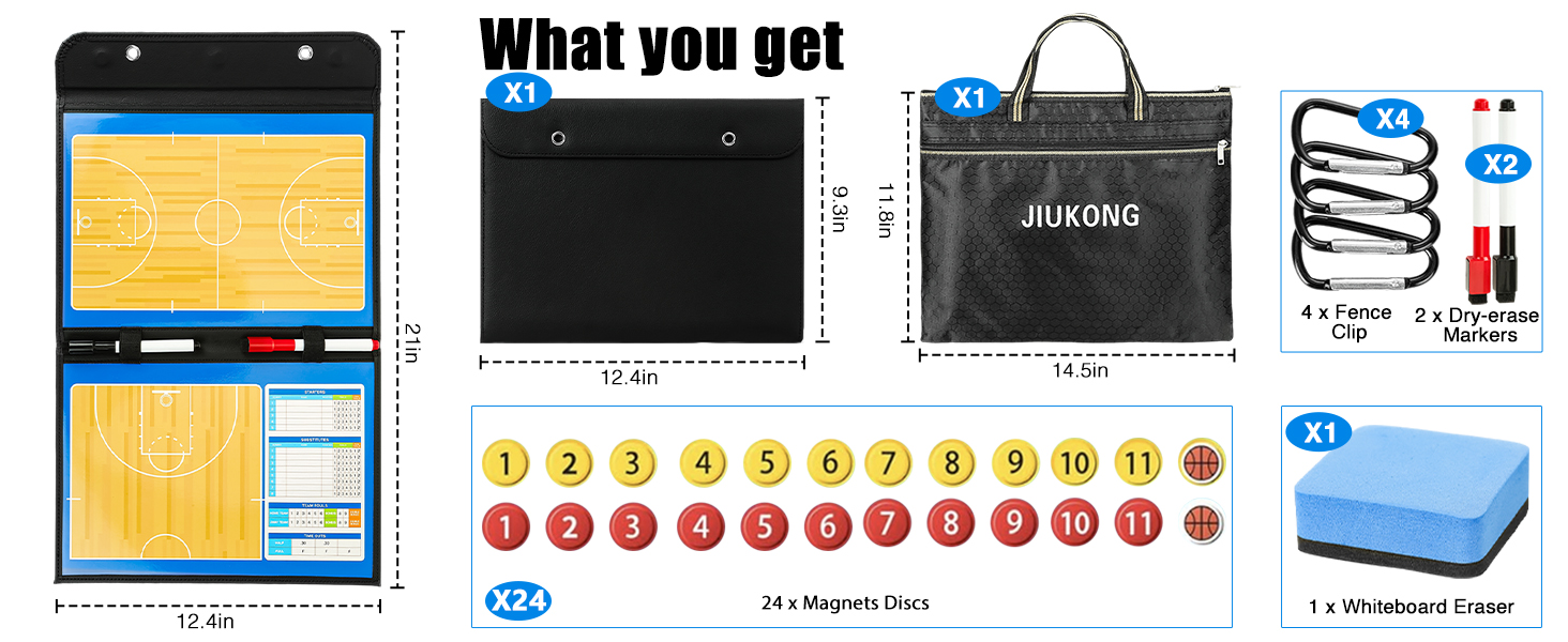 Magnetic Basketball Coaching Board