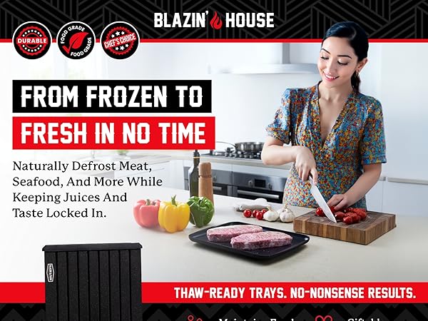 defrosting tray thawing plate frozen foods magic magical quick large trays thawer dethawing premium