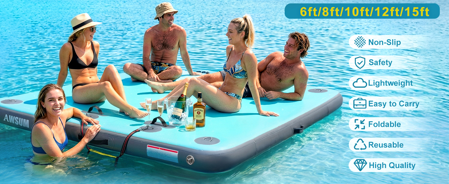 AWSUM Inflatable dock