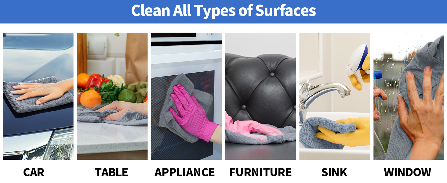 Washcloths for Household Kitchen Cleaning