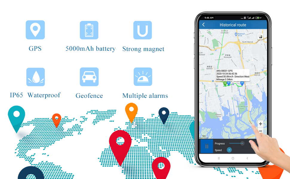 gps tracker for vehicles magnetic
