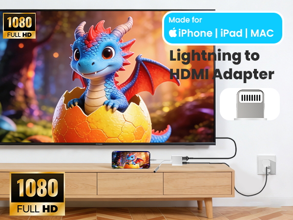lightning to hdmi adapter