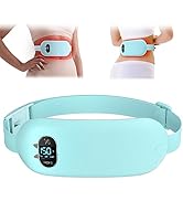 FSA HSA Eligible Portable Heating Pad for Cramps, Upgrade Cordless Electric Period Fast Heating P...