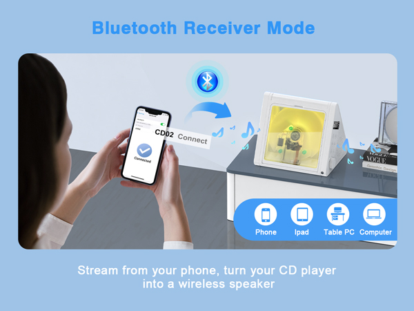 cd player bluetooth