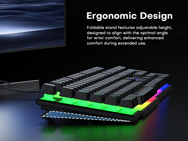 104 wired gaming keyboard