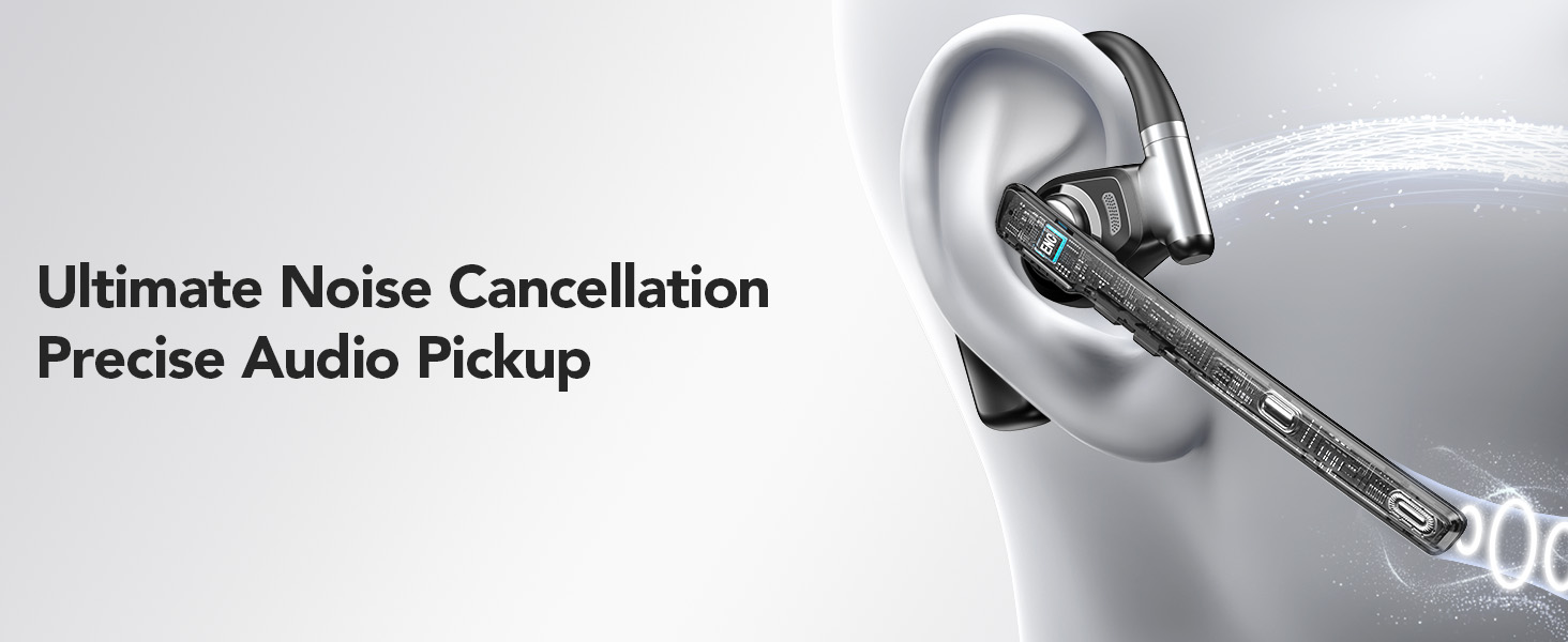 Ultimate Noise CancellationPrecise Audio Pickup