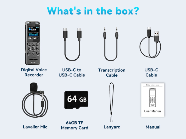 voice recorder with playback