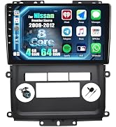 [4+64G] 8-Core Qualcomm Android 15 Car Radio Stereo for Nissan Frontier Xterra 2009-2012 with Wir...