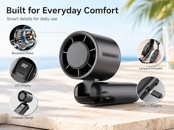 s19 handheld fan