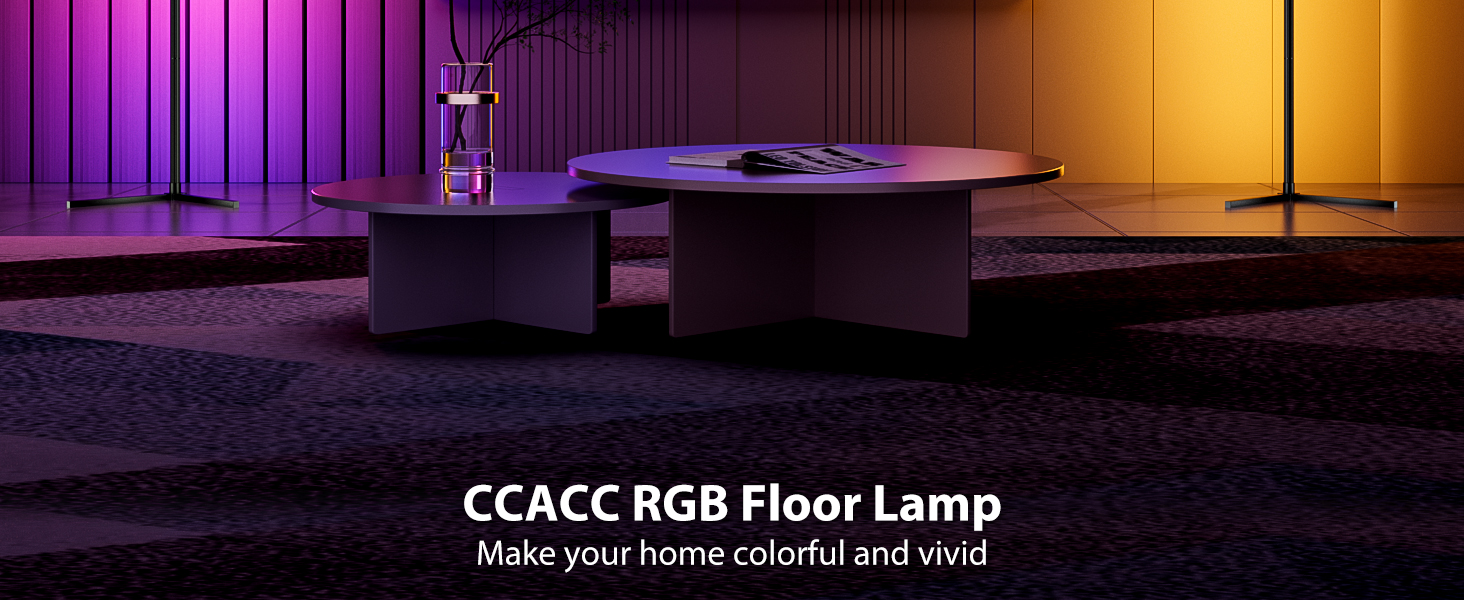 Corner Floor Lamp with Triangle Base