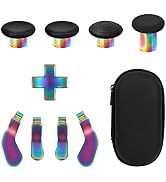 Elite Series 2 Paddles Accessories, Metal Thumbsticks Replacement Buttons for Xbox One Elite Seri...