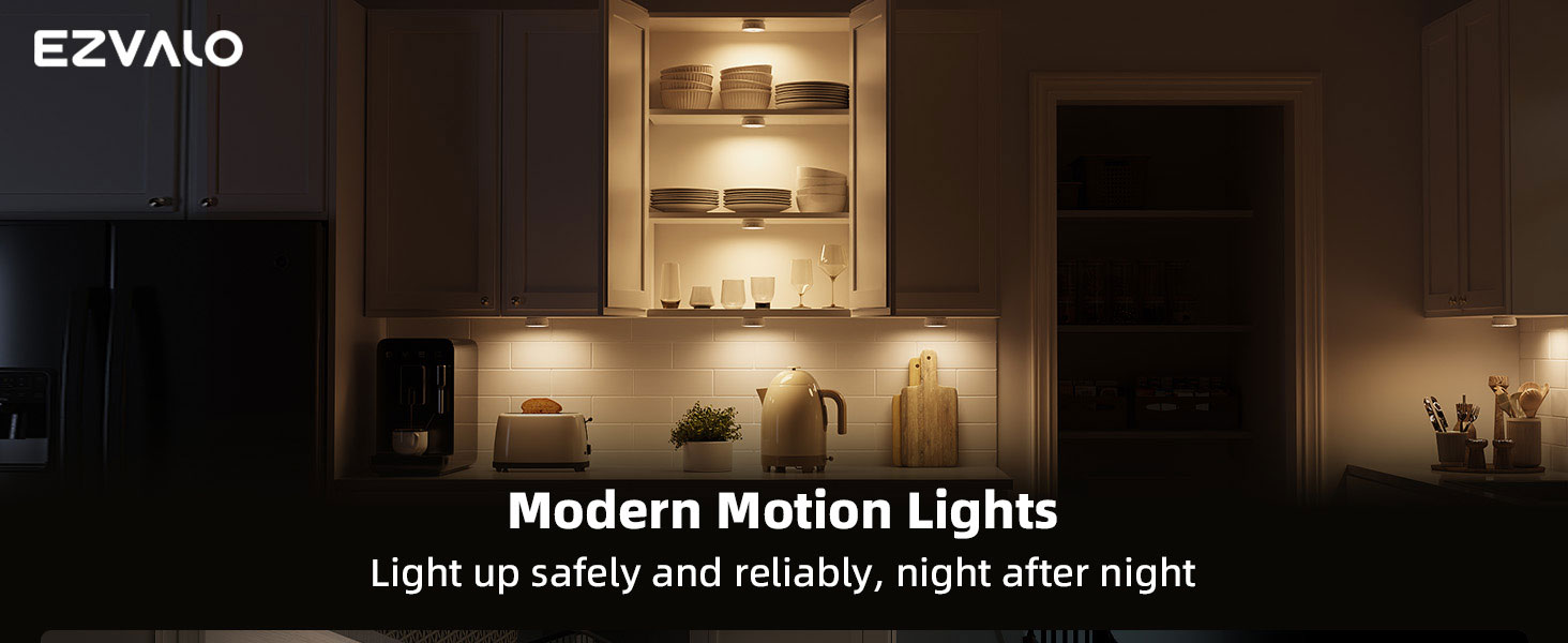 motion sensor puck lights