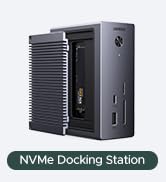 UGREEN Revodok NVMe Docking Station 10-in-1 USB-C Hub 4K@60Hz HDMI, M.2 NVMe SSD Enclosure, 10Gbp...