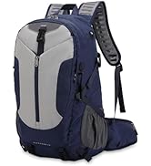 UTIAMIAOGONGO Hiking Backpack 40L, Waterproof Hiking Backpack with Rain Cover, Large Camping Bag ...