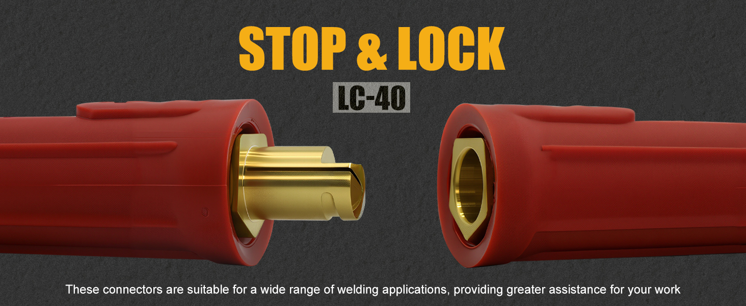 welding cable connector