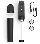 Subminimal NanoFoamer Lithium Performance Milk Foamer | USB-C Rechargeable, IP4 Waterproof, Dual-...