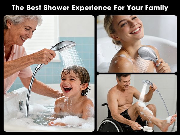 detachable shower head